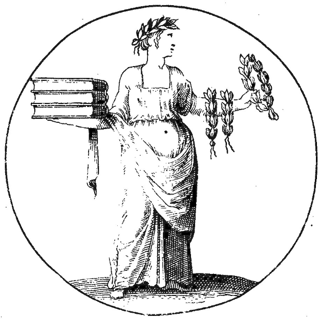 Schwarz-weiß-Zeichnung einer Frau, die entschlossen dasteht und einen Stapel Bücher in einer Hand sowie einen Blumenstrauß in der anderen hält, einfach gekleidet und mit starker Haltung.