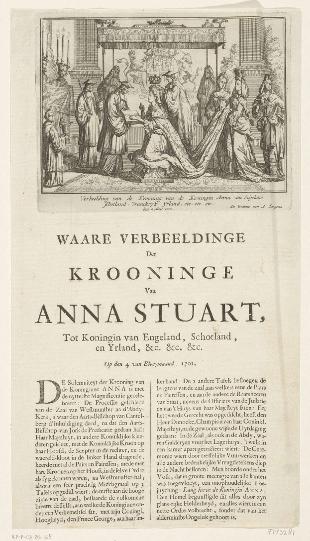 Altes Buch mit einer Zeichnung einer Gruppe von Menschen, die sich unterhalten, mit Text auf dem Papier.